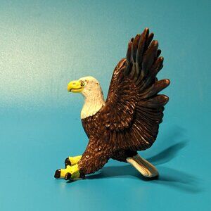 Safari Ltd Landing Bald Eagle Toy